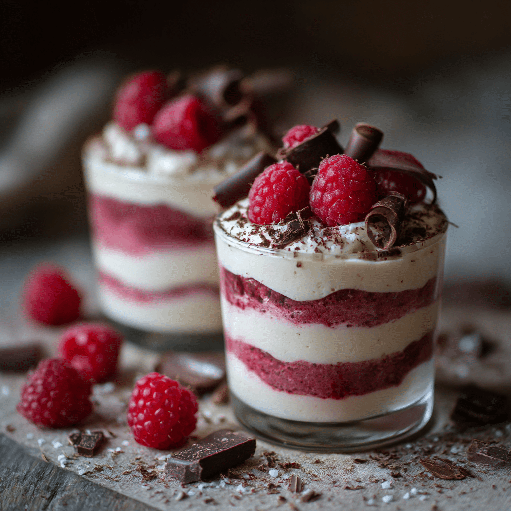 Raspberry White Chocolate Mousse Recipe - Recipe Image