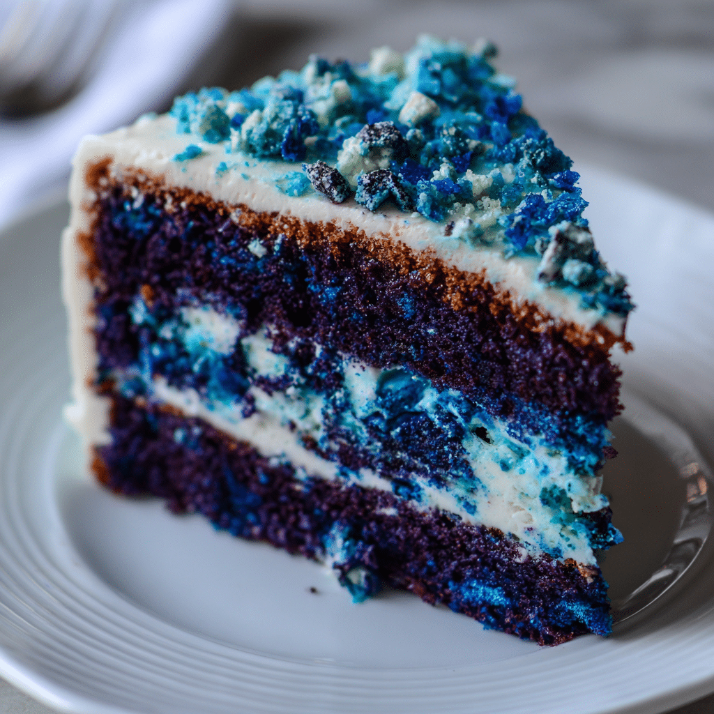 Blue Velvet Cake Recipe - Recipe Image