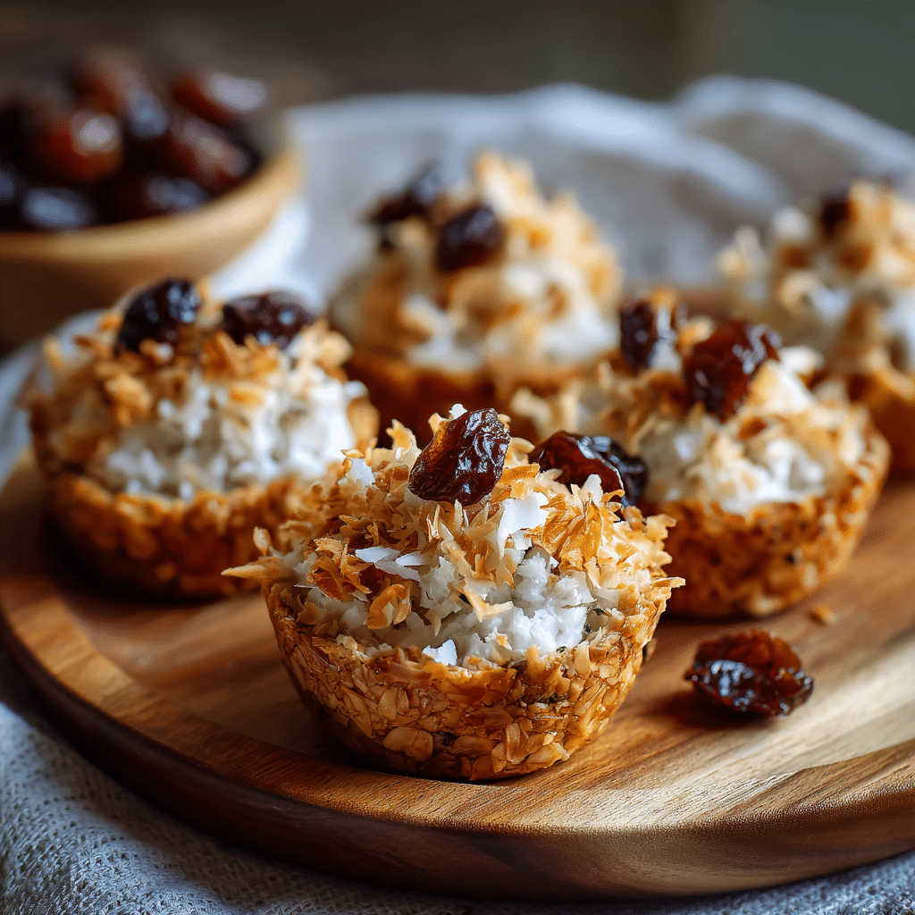 Coconut Date Dessert Cups: Soft Tropical Sweetness Recipe - Recipe Image