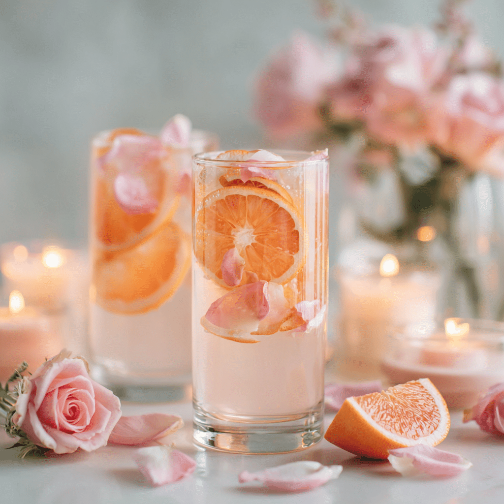 Citrus Rose Spritzer Recipe - Recipe Image
