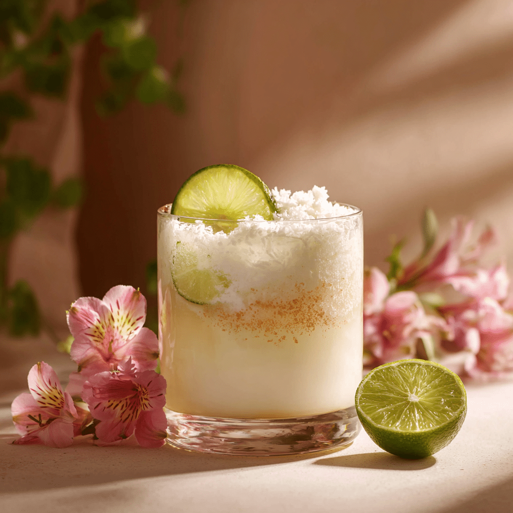 Coconut Lime Mocktail Recipe - Recipe Image