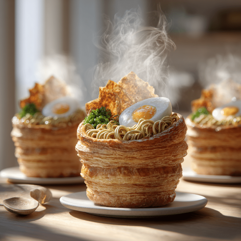 Croissant Ramen Cups Recipe