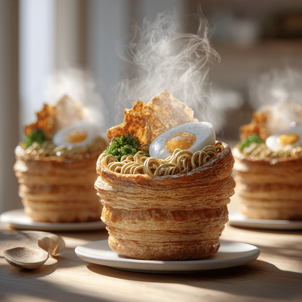 Croissant Ramen Cups Recipe