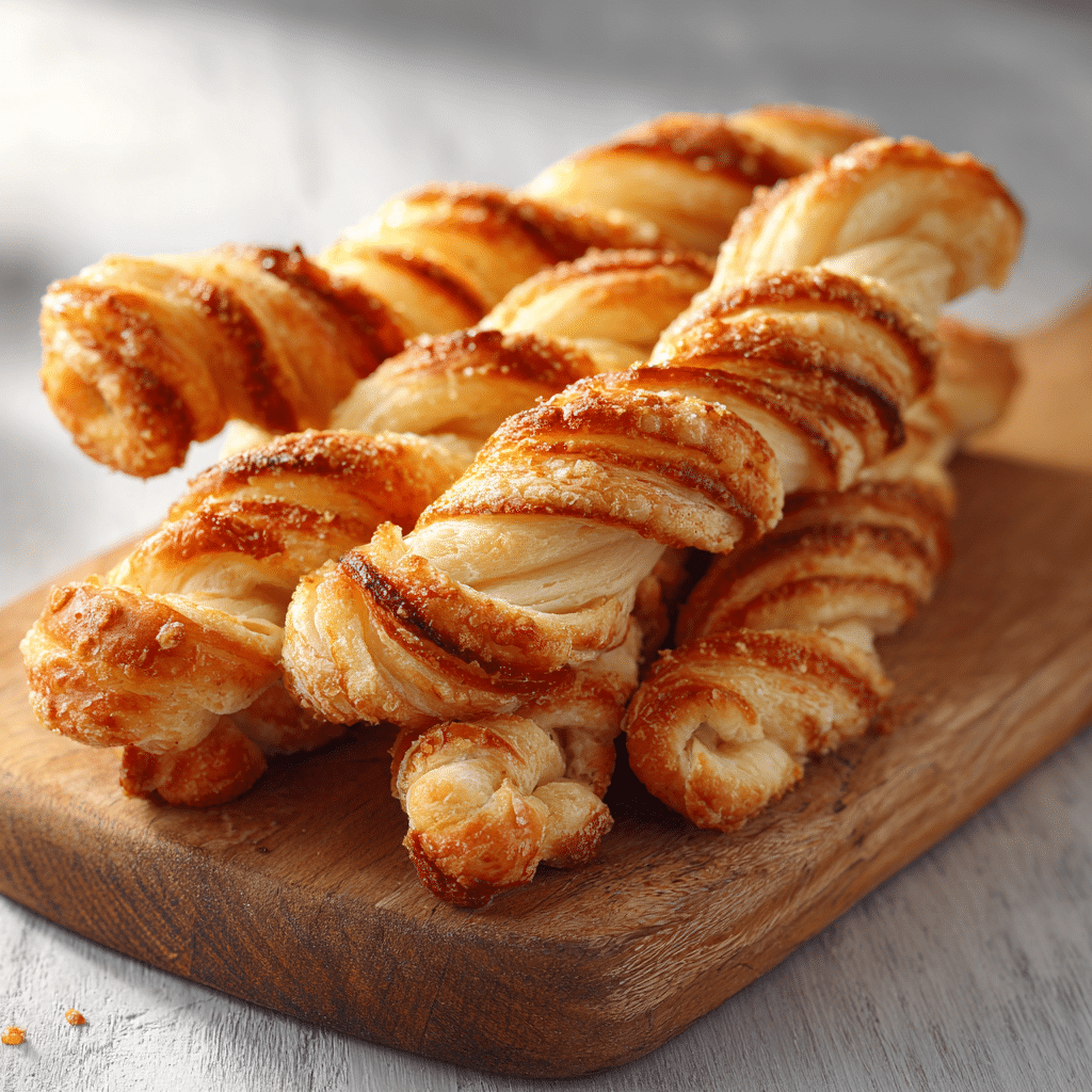 Crispy Yogurt Dough Breakfast Twists Recipe - Recipe Image
