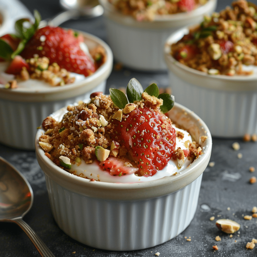 Soft Pistachio Strawberry Breakfast Roll-Ups Recipe - Recipe Image