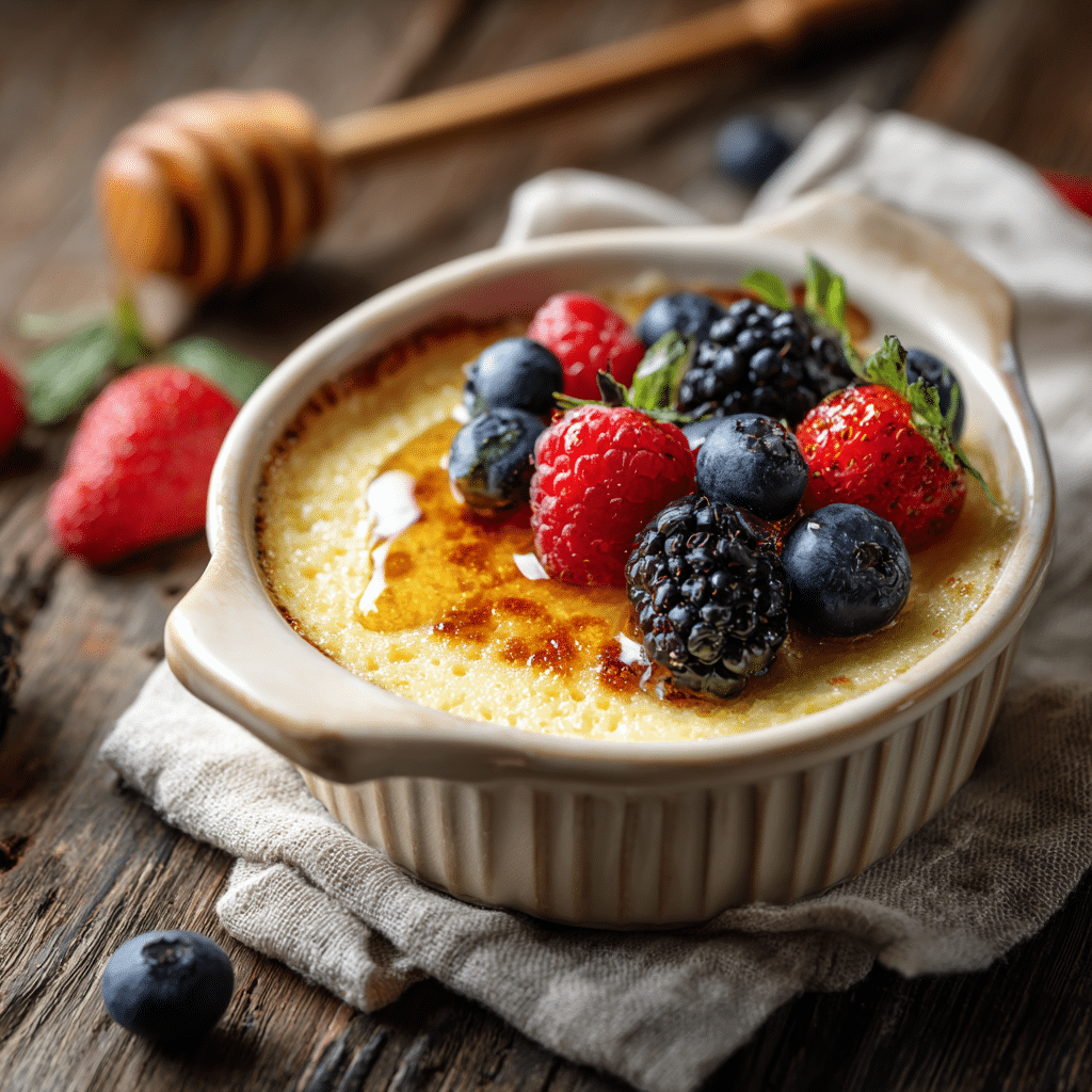 Creamy Cornmeal Breakfast Spoon Cake Recipe - Recipe Image