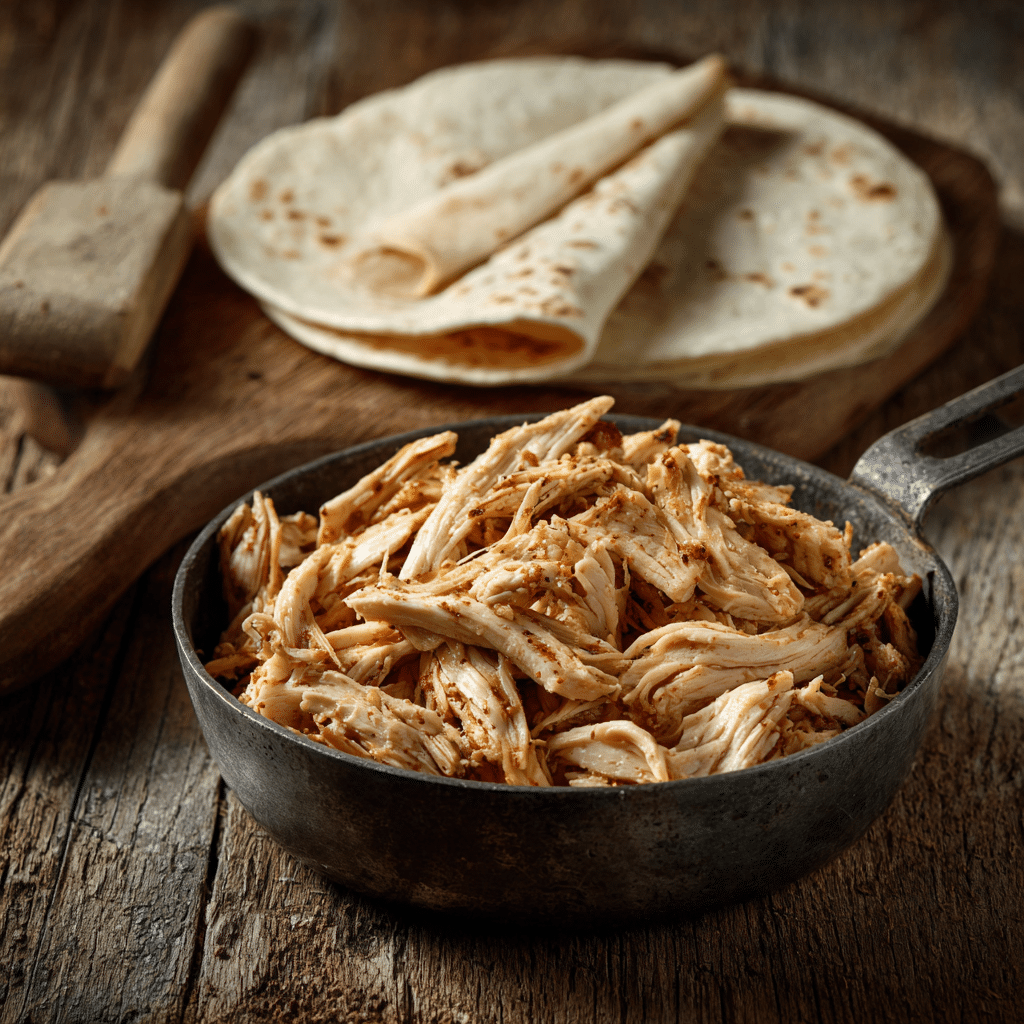 Simple Chicken Wrap Filling Recipe - Recipe Image
