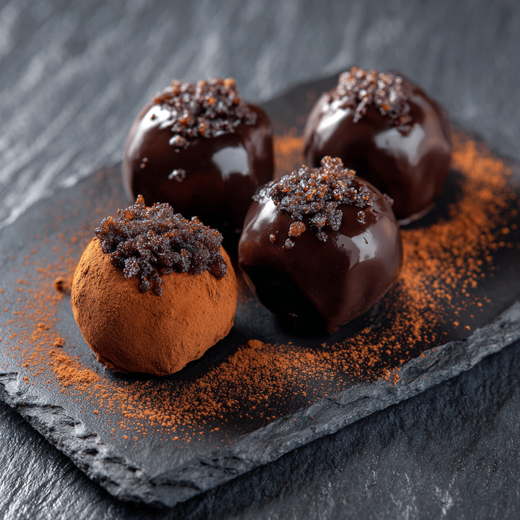 Chocolate Date Truffles Recipe - Recipe Image