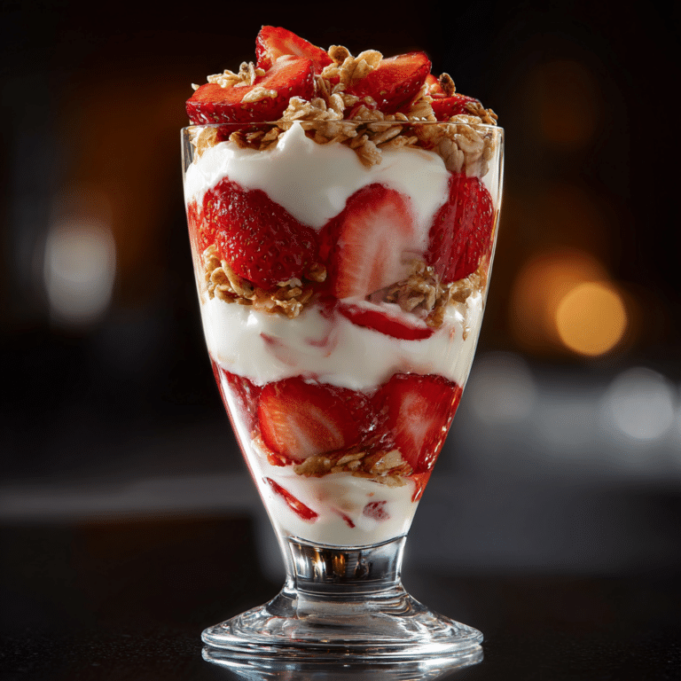 Strawberry Yogurt Parfait Recipe