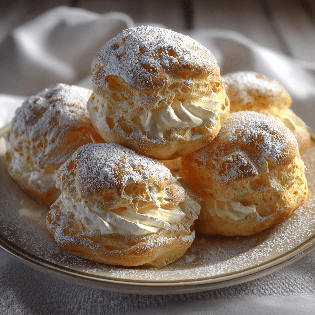 Cream Puffs Recipe - Recipe Image