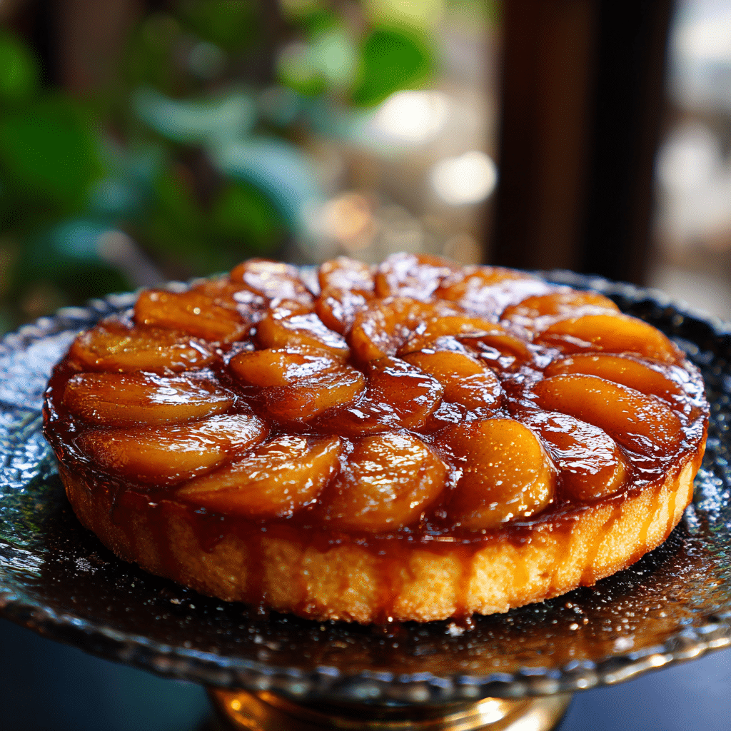 Upside Down Apple Tart Recipe - Recipe Image