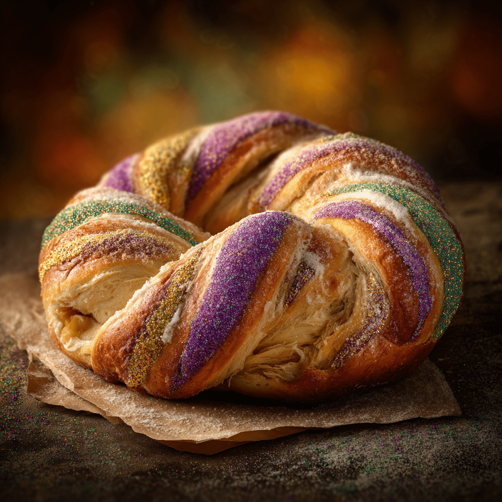 King Cake Recipe - Recipe Image