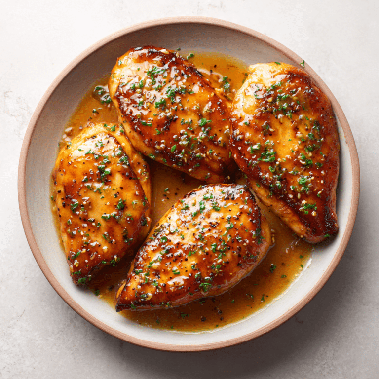 Honey Dijon Glazed Chicken Recipe