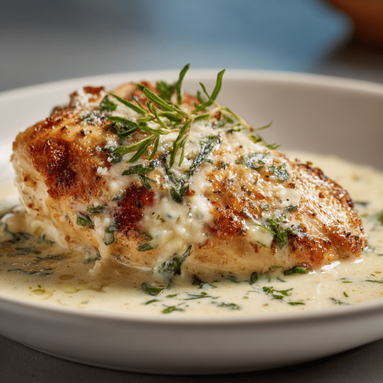 Creamy Garlic Parmesan Chicken Recipe