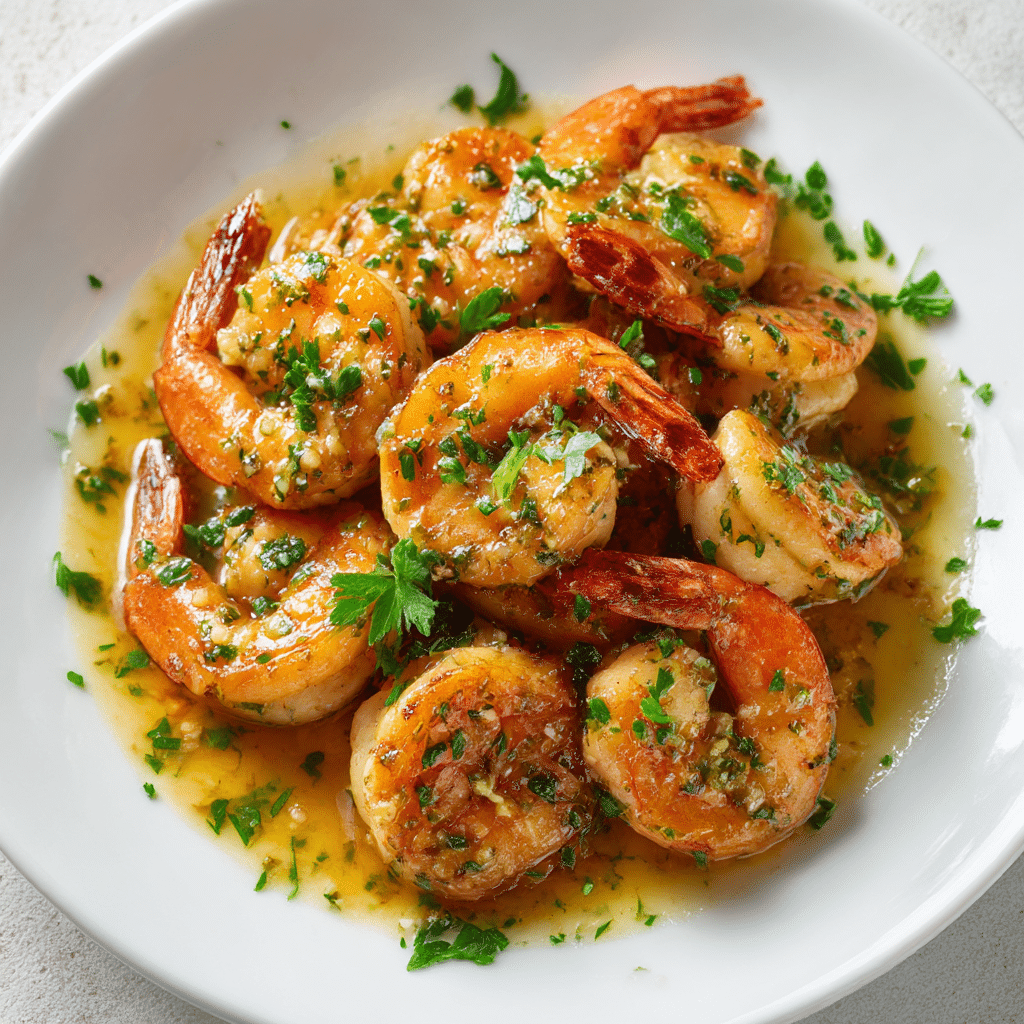 Garlic Butter Shrimp Recipe - Recipe Image