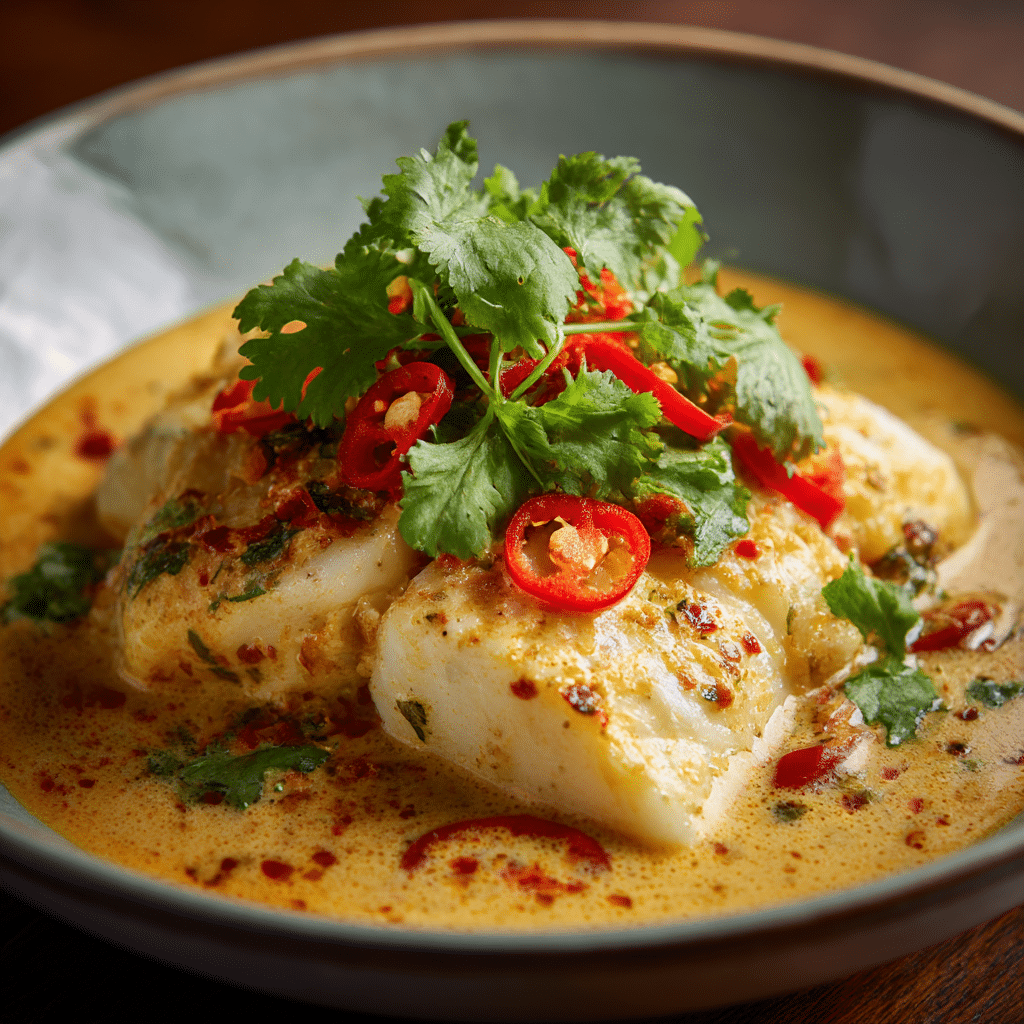 Coconut Curry Fish Recipe - Recipe Image