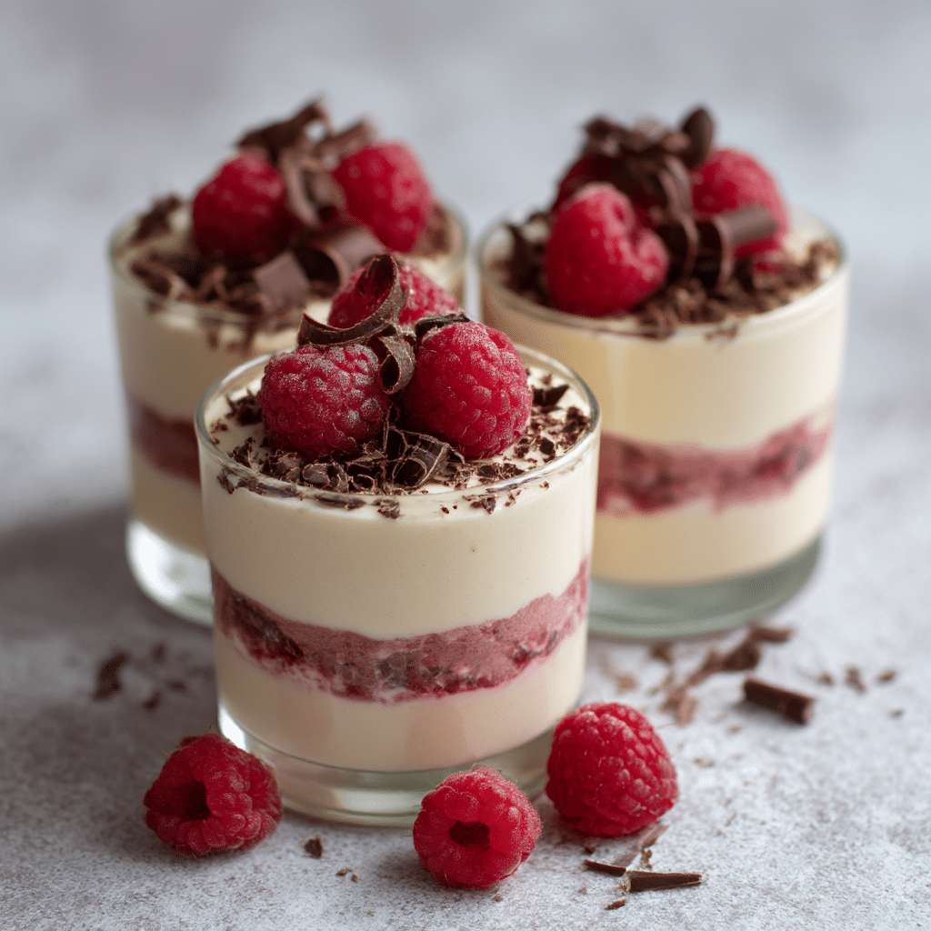 Raspberry White Chocolate Mousse Recipe - Recipe Image