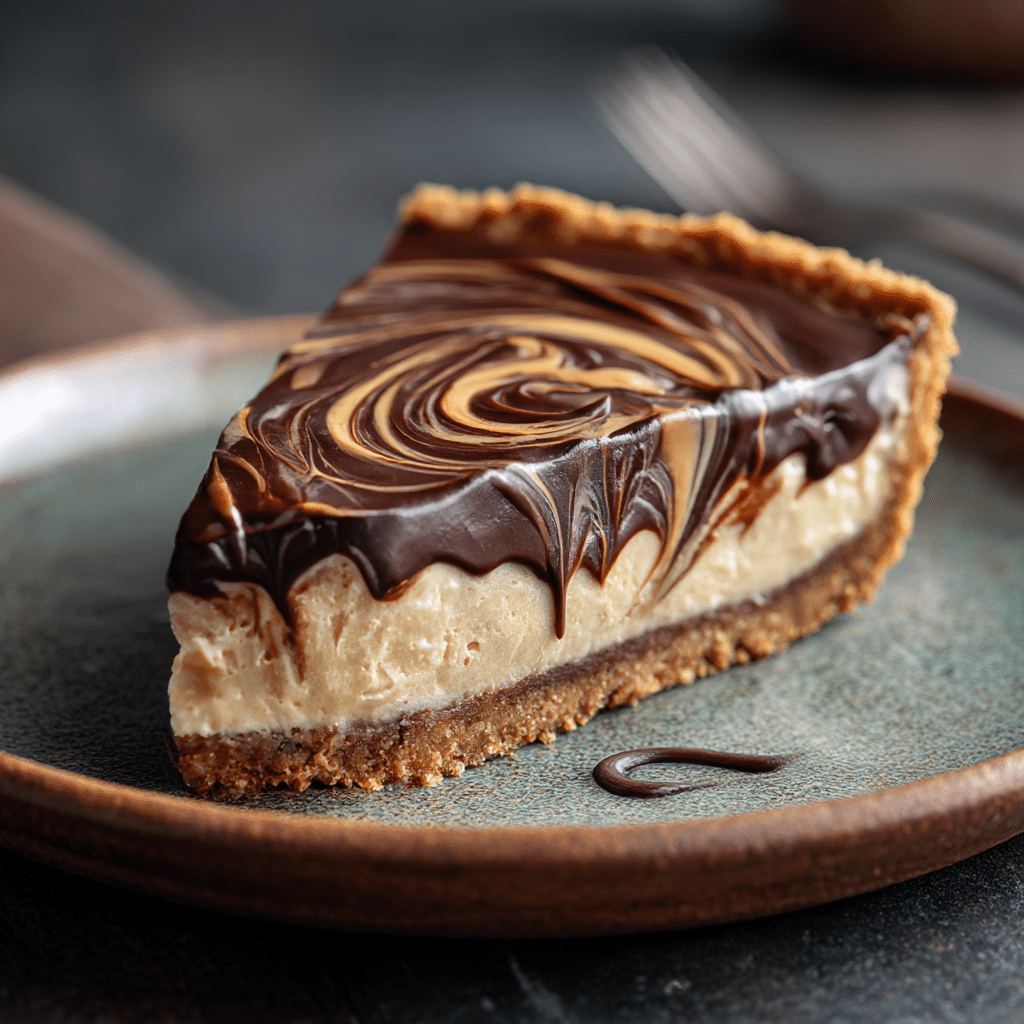 Chocolate Peanut Butter Pie Recipe - Recipe Image