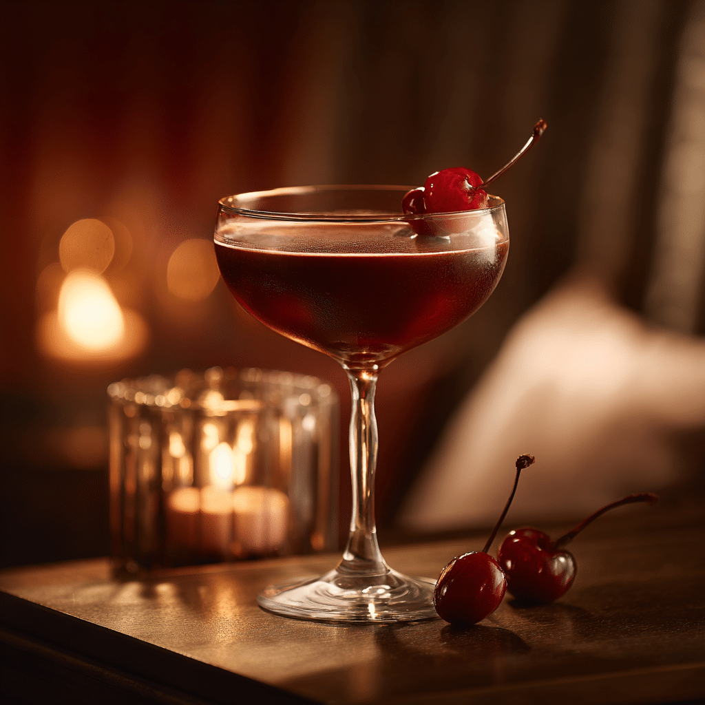 Chocolate Cherry Mocktail Recipe - Recipe Image