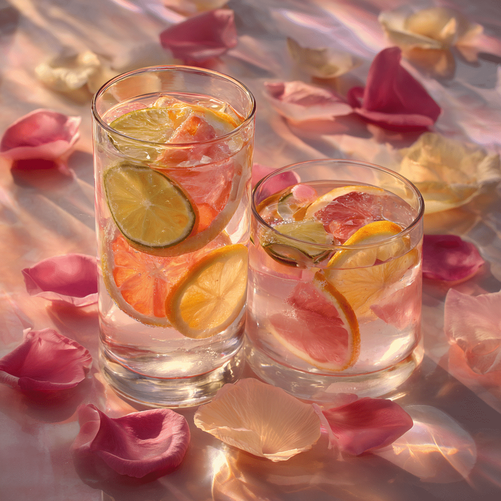 Citrus Rose Spritzer Recipe - Recipe Image
