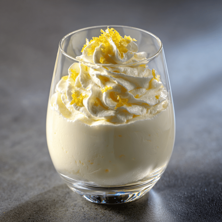 Lemon Mascarpone Mousse Recipe
