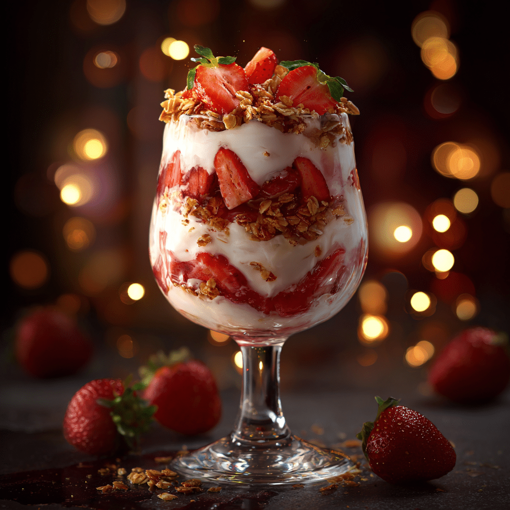 Strawberry Yogurt Parfait Recipe - Recipe Image