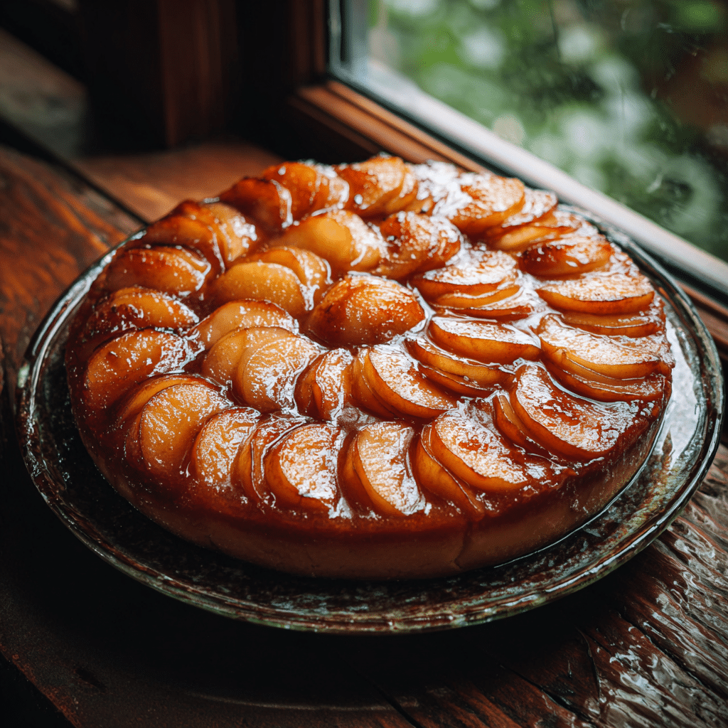Upside Down Apple Tart Recipe