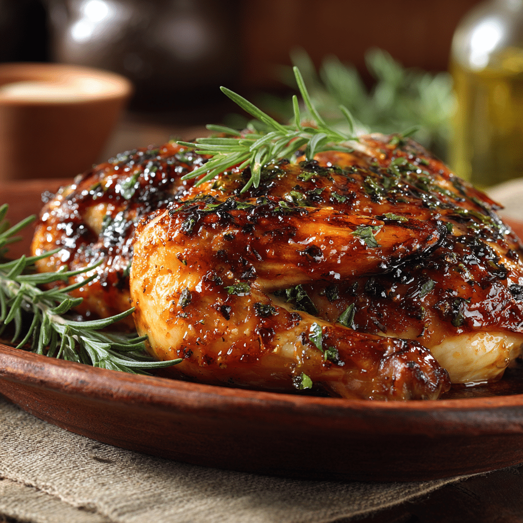 Honey Dijon Glazed Chicken Recipe