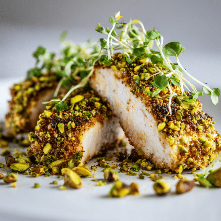Pistachio Crusted Chicken Recipe