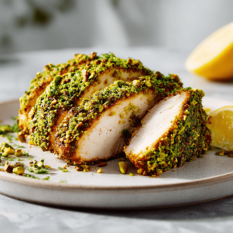 Pistachio Crusted Chicken Recipe