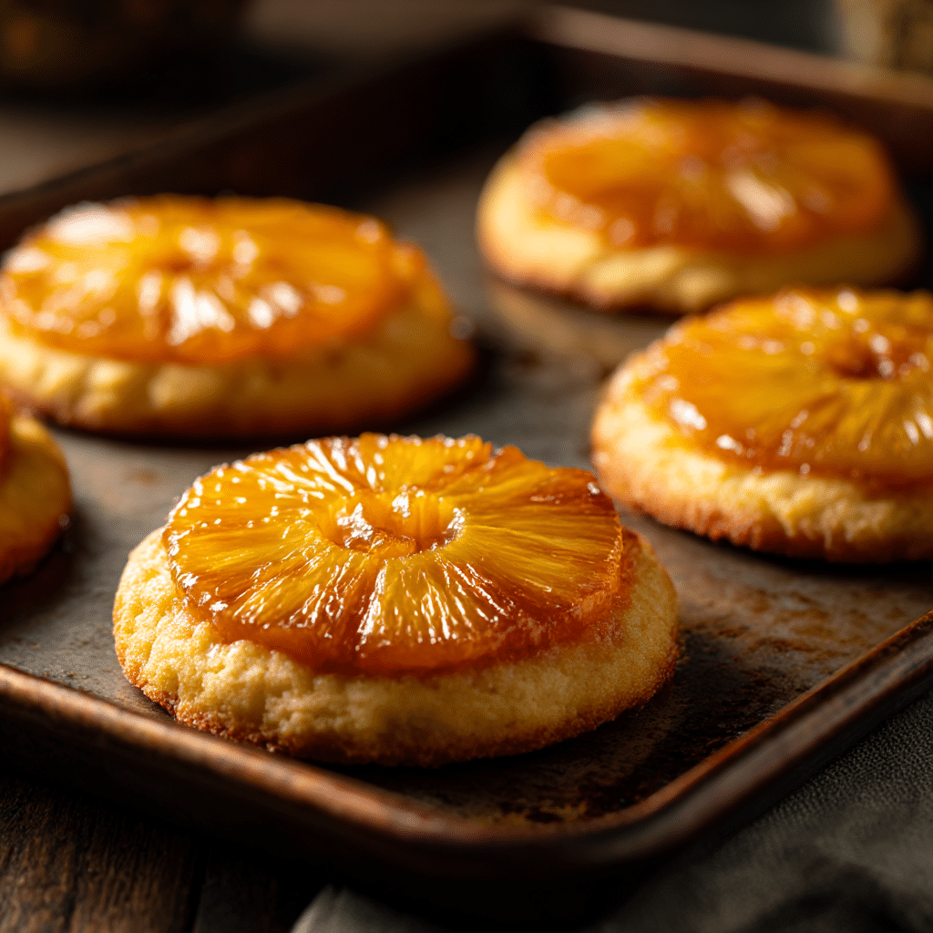 Pineapple Upside Down Sugar Cookies That Delight Every Bite Recipe - Recipe Image