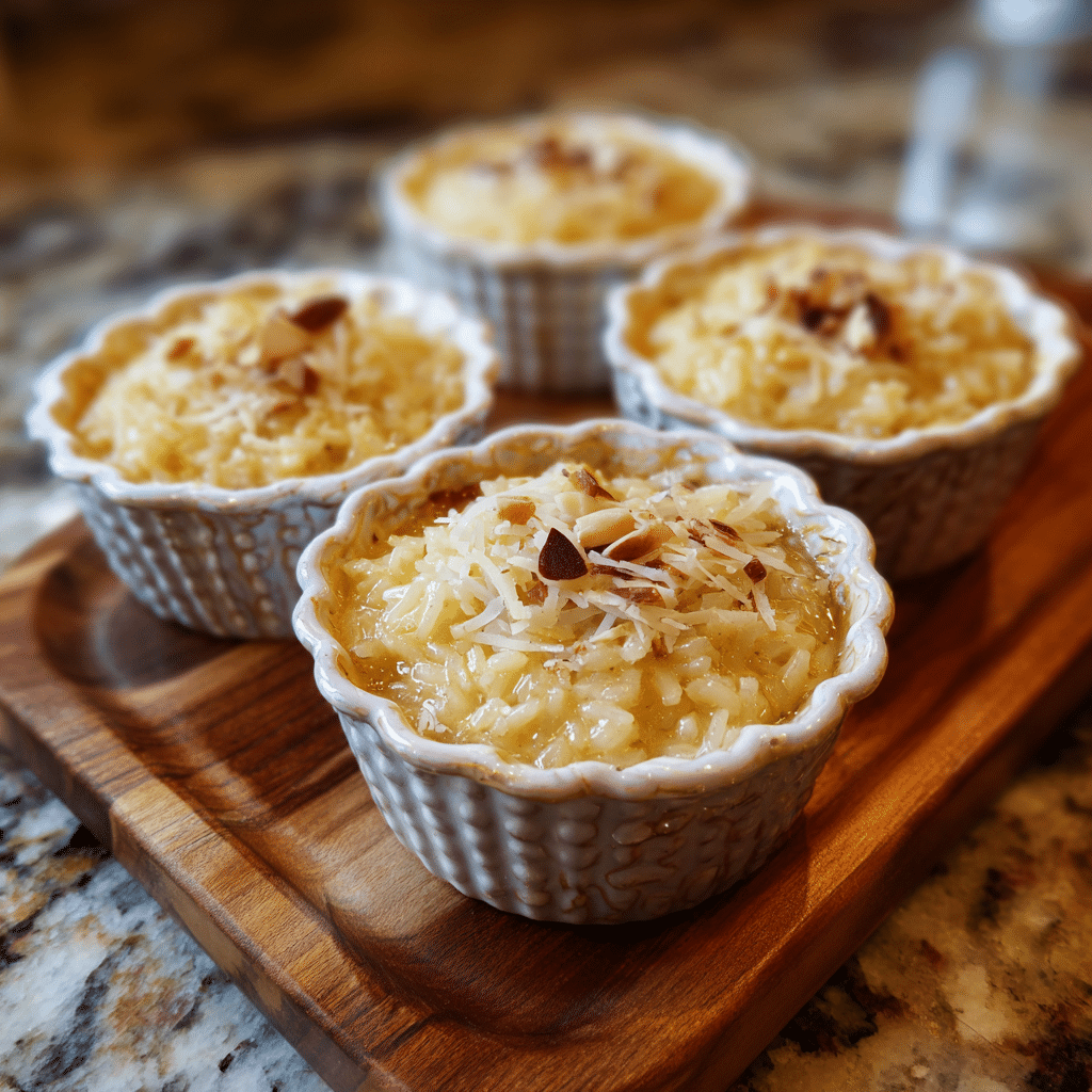 Creamy Vanilla Rice Cups: Soft Milky Comfort Recipe - Recipe Image