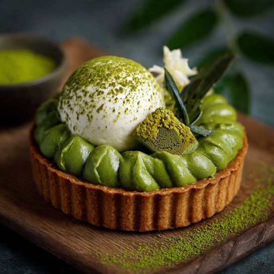 Matcha White Chocolate Tart: Green & Creamy Elegance Recipe