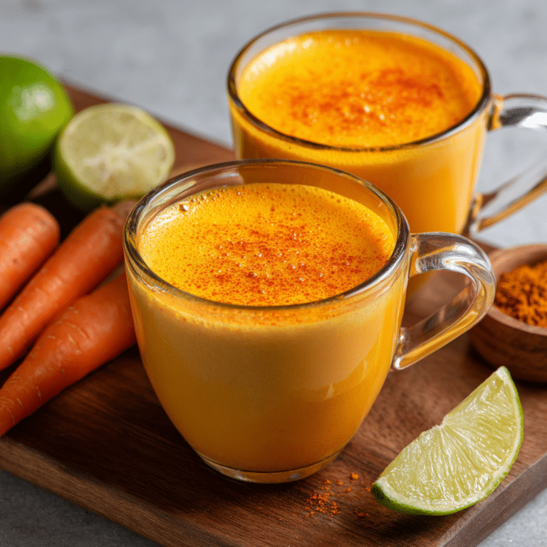 Carrot Mango Energy Cups: Tropical Orange Glow Recipe