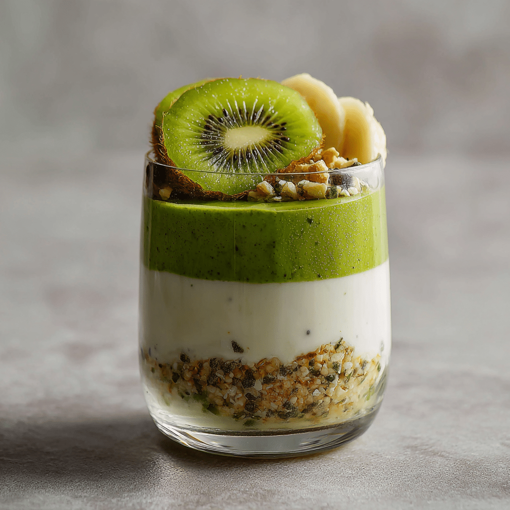Matcha Kiwi Parfait: Green Energy Layers Recipe