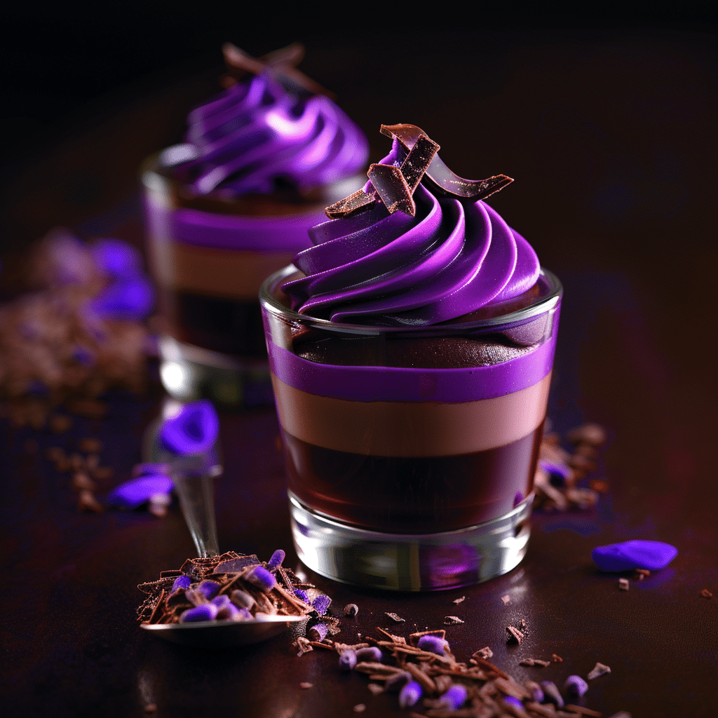 Purple Sweet Potato Chocolate Cups: Violet Velvet Recipe - Recipe Image