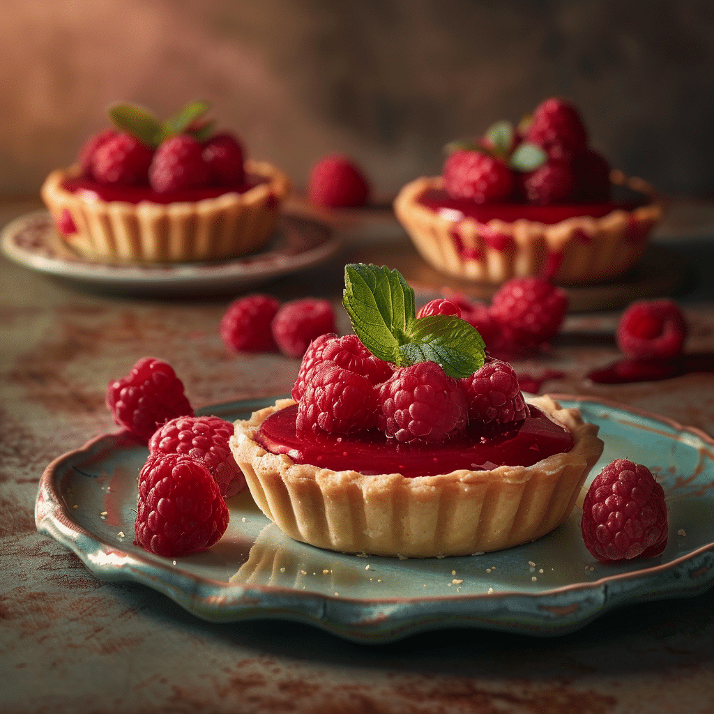 Raspberry Beet Tartlets: Ruby Mini Desserts Recipe - Recipe Image