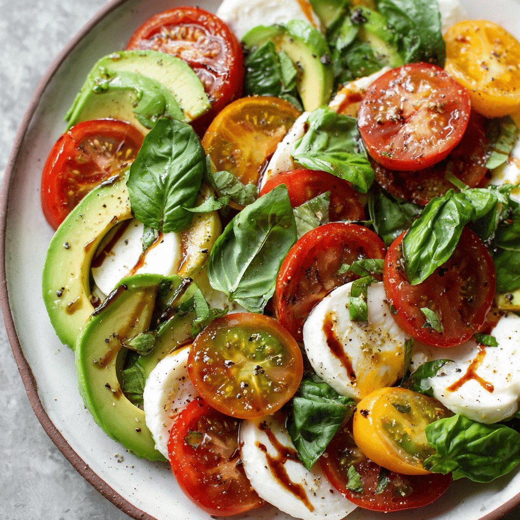 Caprese Avocado Salad Recipe