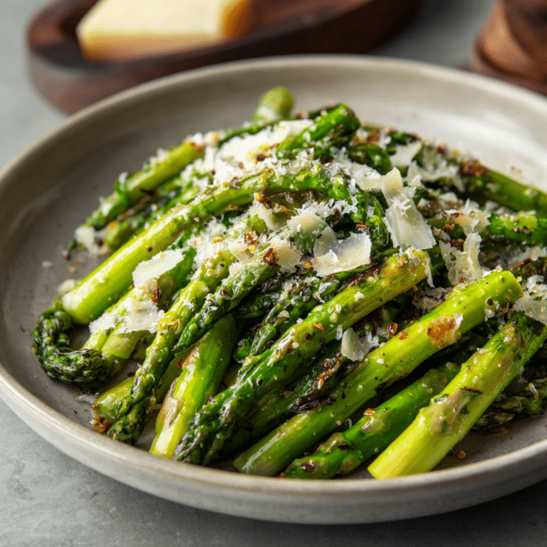 Warm Asparagus & Parmesan Salad Recipe