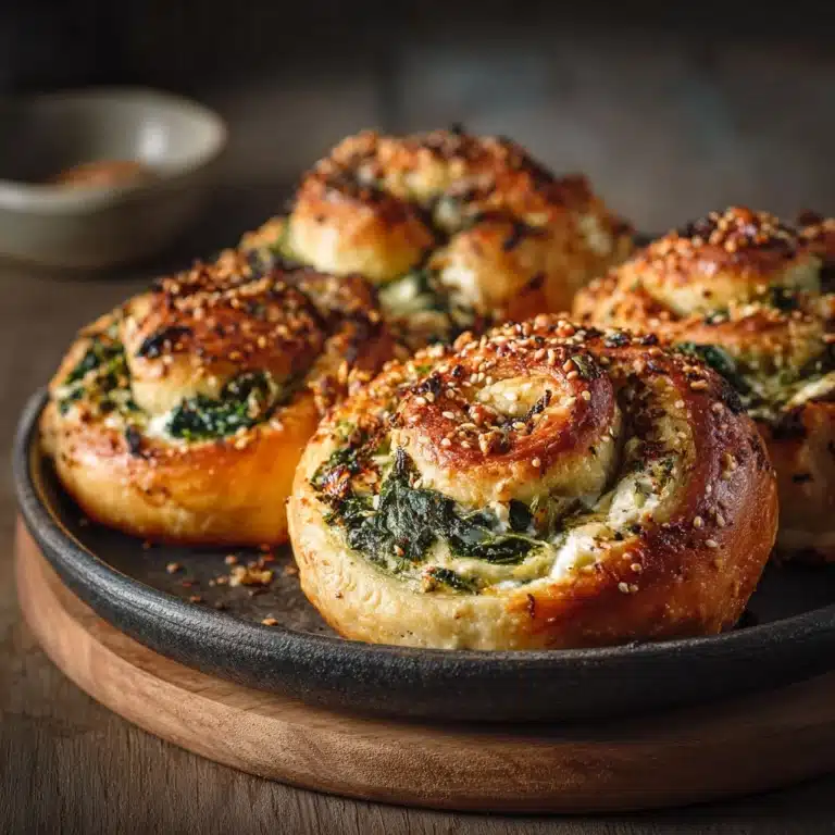 Spinach & Ricotta Oven Rolls Recipe