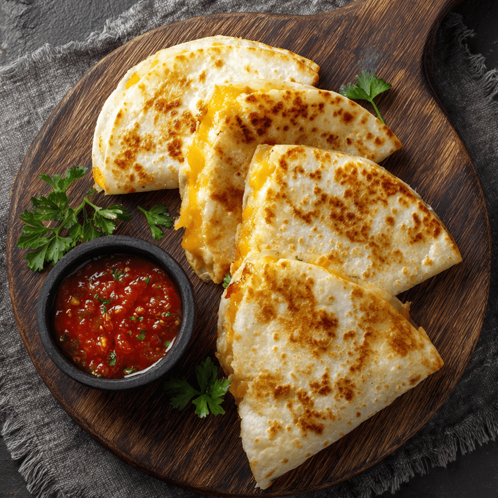Mini Cheese Quesadillas Recipe - Recipe Image