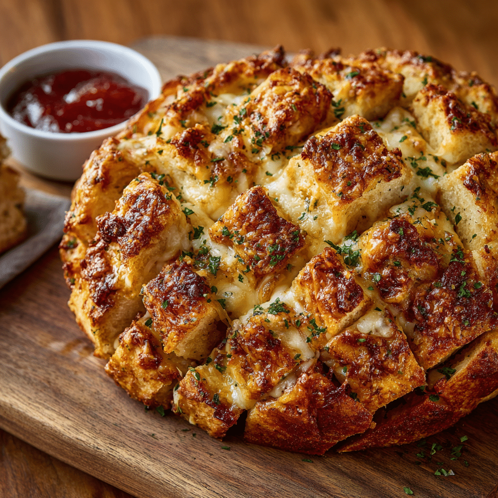 Cheesy Pull-Apart Bread Recipe