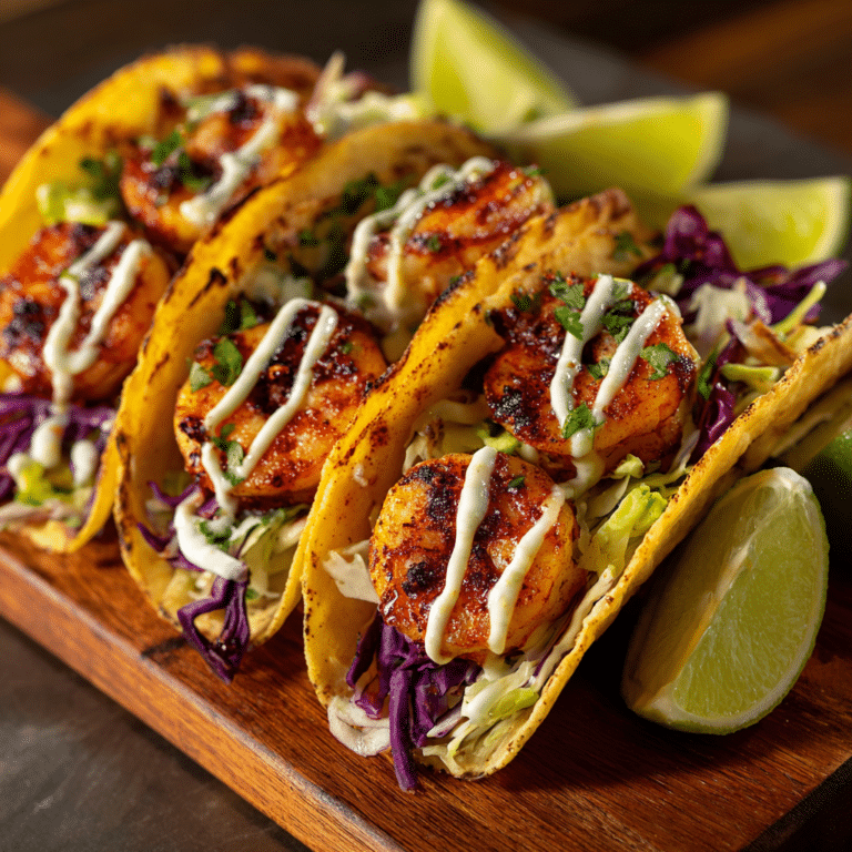 Spicy Shrimp Tacos Recipe