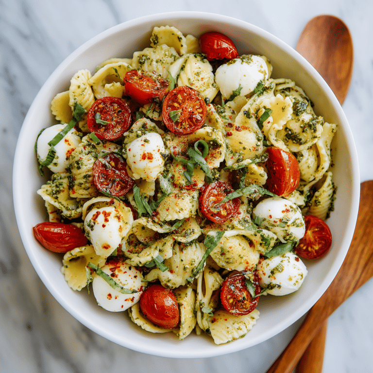 Pesto Pasta Salad Recipe