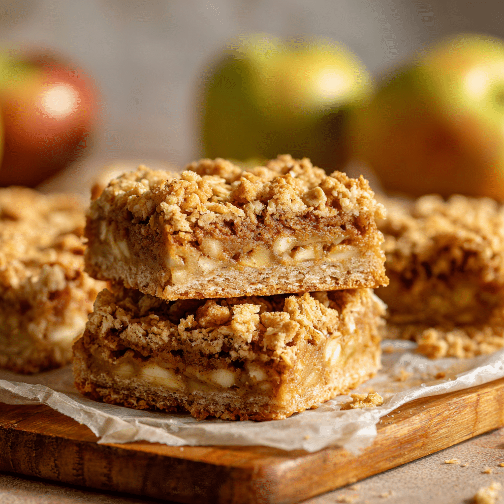 Apple Cinnamon Oat Bars Recipe