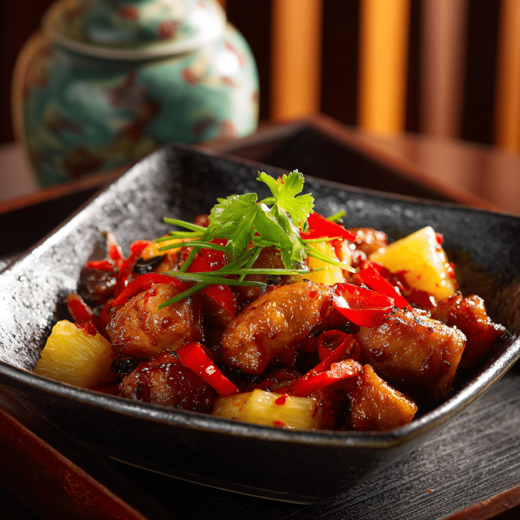 Spicy Chicken & Pineapple Stir-Fry Recipe