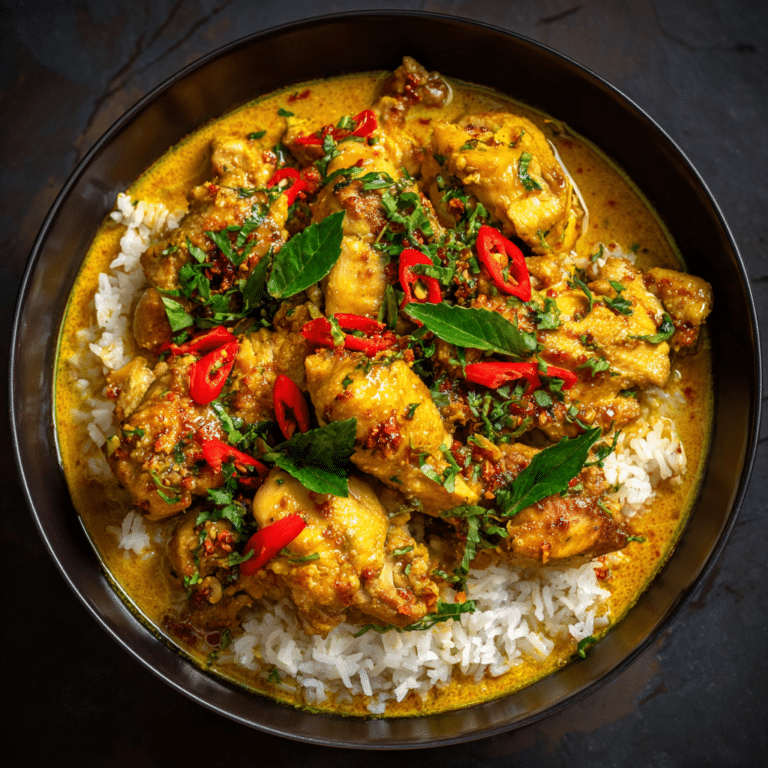 Spicy Coconut Curry Chicken Recipe