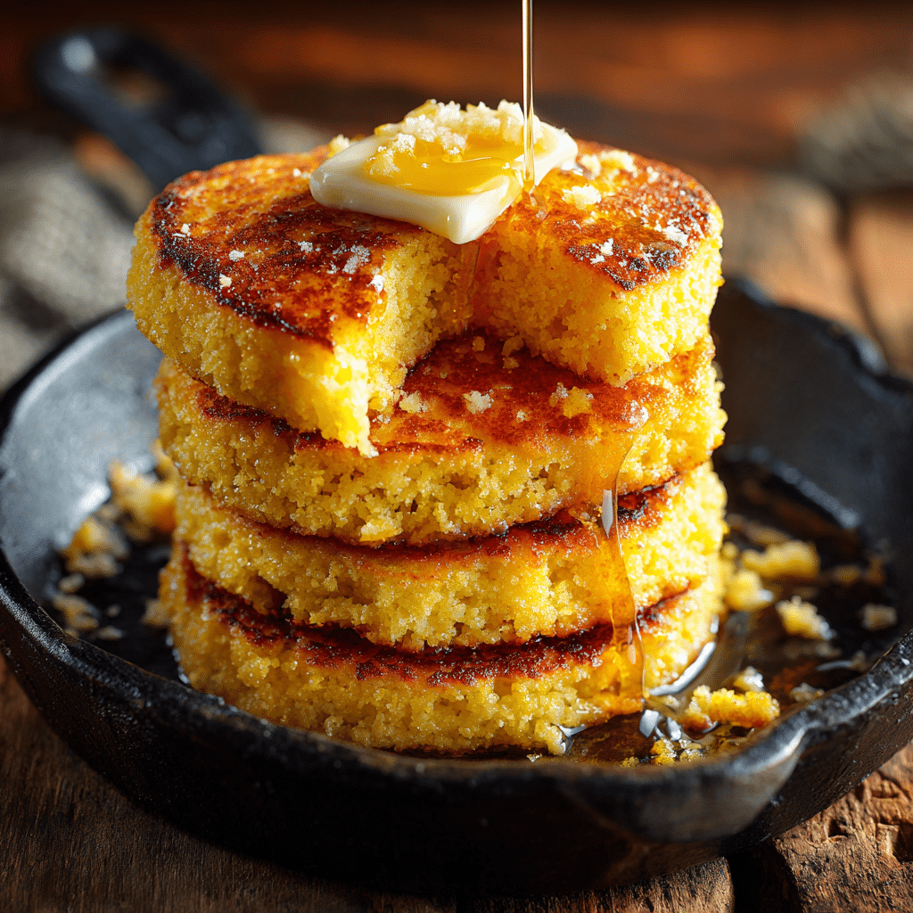 Southern Cornbread Hoecakes Recipe