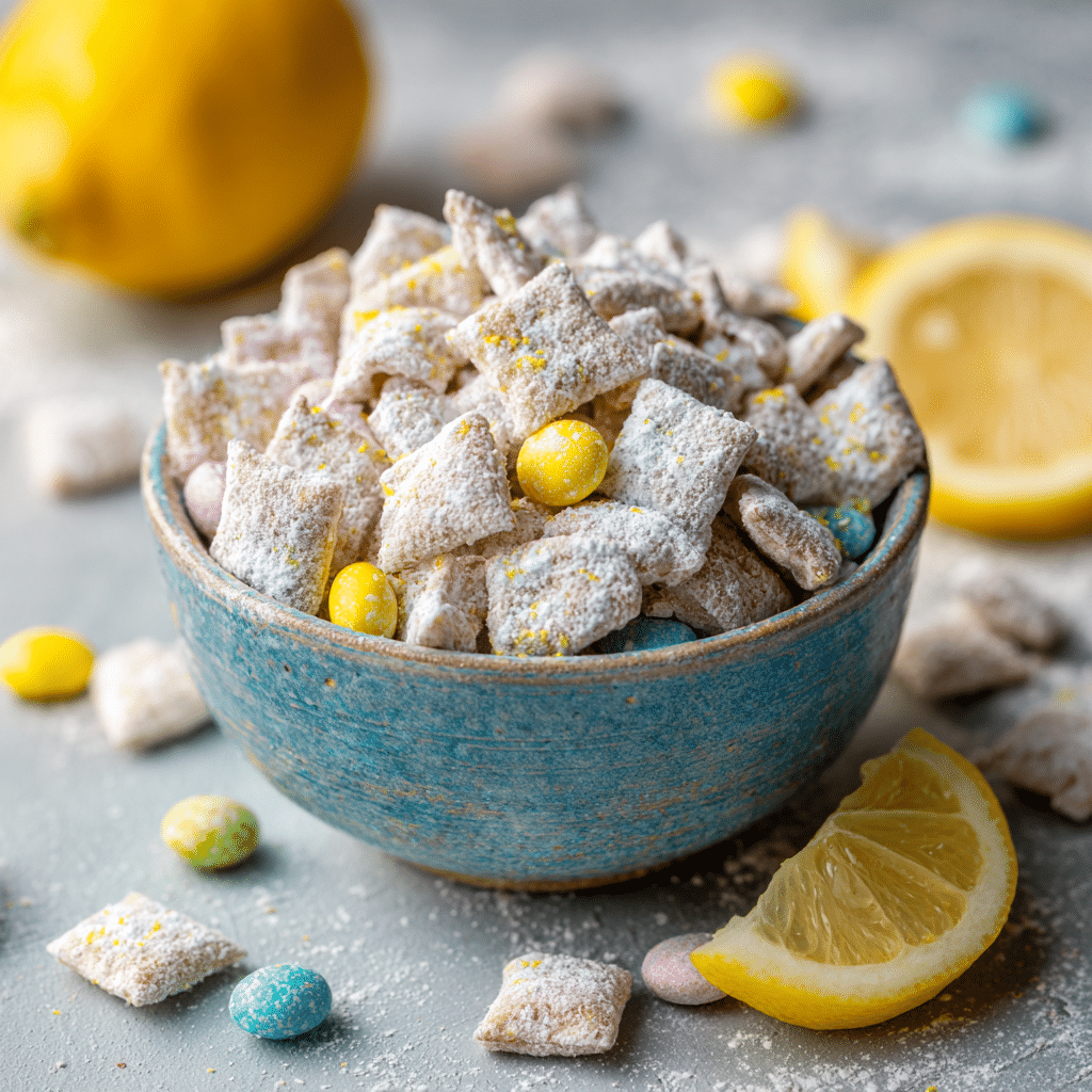 Lemonade Puppy Chow Recipe