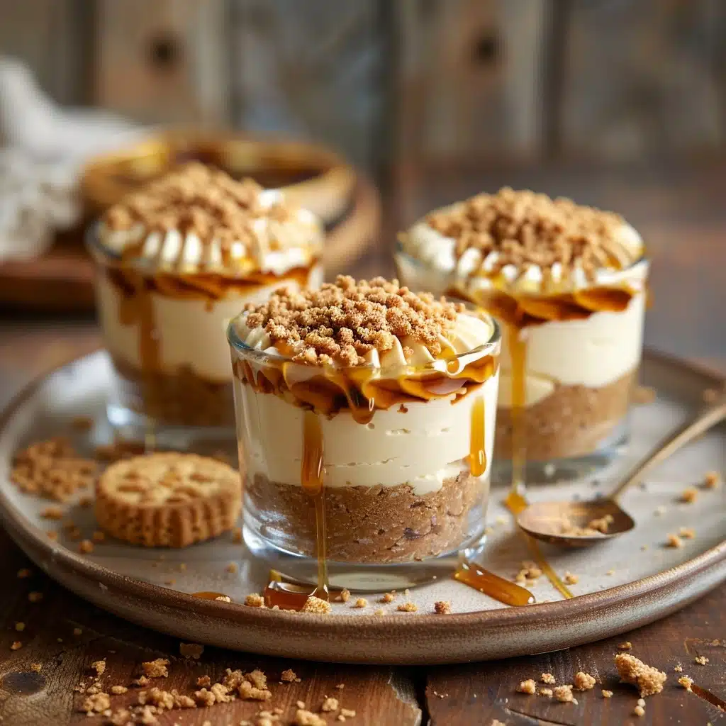 Caramel Lotus Cheesecake Cups Recipe - Recipe Image